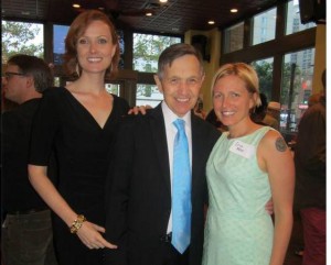Elizabeth and Dennis Kucinich with Compassion Over Killing Executive Director Erica Meier